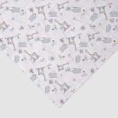 patroon 2 doedelen tissuepapier (Detail)