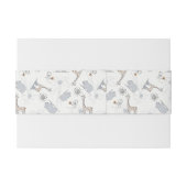 patroon 2 doedelen uitnodigingen wikkel (Achterkant Voorbeeld)