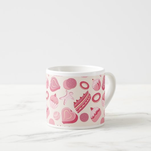 patroon 2 espresso kop (Voorkant rechts)