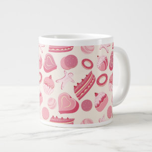 patroon 2 grote koffiekop