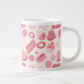 patroon 2 grote koffiekop (Rechts)