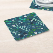 patroon 2 kartonnen onderzetters (Schuin)