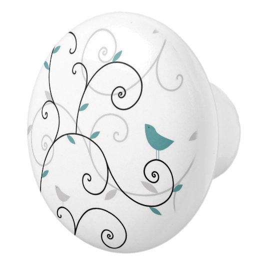 patroon 2 keramische knop (Rechts)