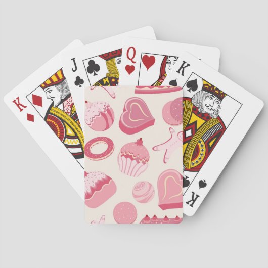 patroon 2 pokerkaarten (Achterkant)