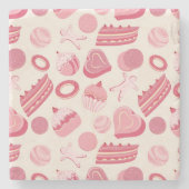 patroon 2 stenen onderzetter (Voorkant)