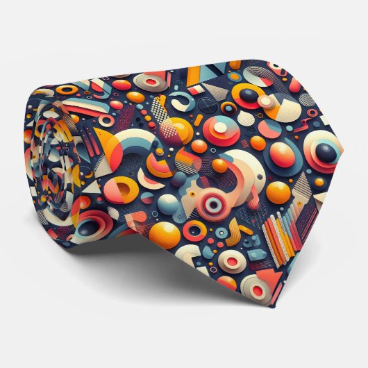 Patroon 2 stropdas (Opgerold)