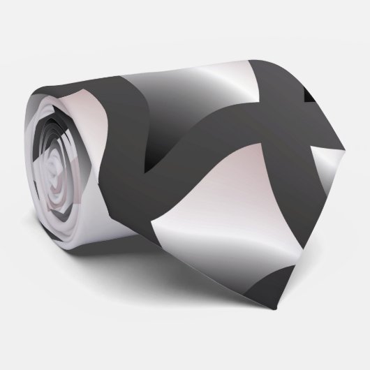 patroon 2 stropdas (Opgerold)