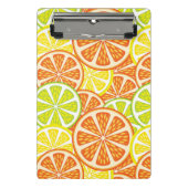 Patroon 2 van de citrusvrucht mini klembord (Voorkant)