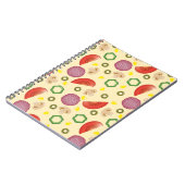 Patroon 2 van de pizza notitieboek (Linkerzijde)