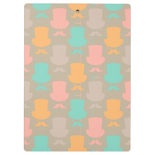 Patroon 2 van de snor klembord (Achterkant)