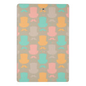 Patroon 2 van de snor mini klembord (Achterkant)