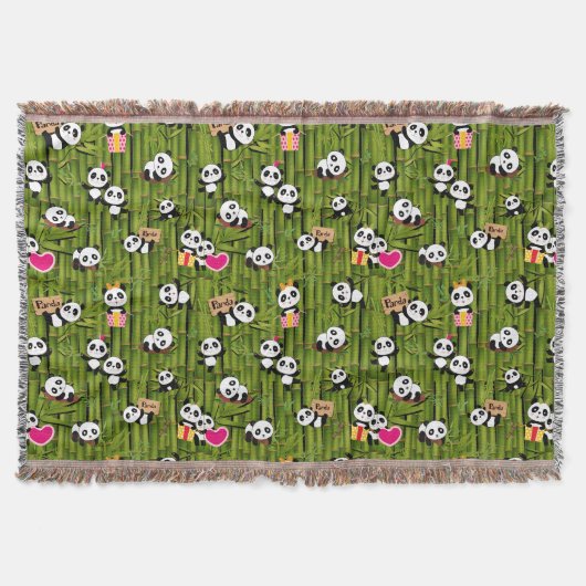 Patroon 2 van Panda Deken (Voorkant)