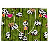 Patroon 2 van Panda Groot Cadeauzakje (Achterkant)