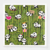 Patroon 2 van Panda Servet (Voorkant)