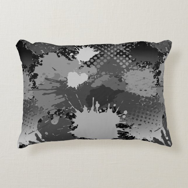 Patroon 2 verf accent kussen (Voorkant)