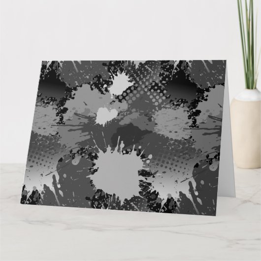 Patroon 2 verf bedankkaart (Voorkant)