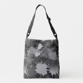 Patroon 2 verf crossbody tas (Achterkant)