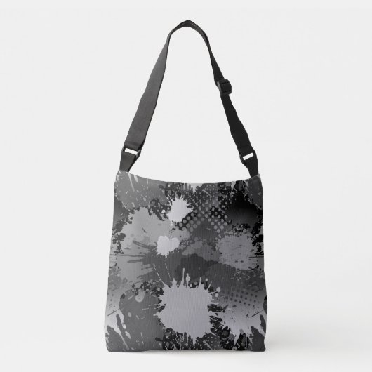 Patroon 2 verf crossbody tas (Voorkant)