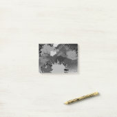 Patroon 2 verf post-it® notes (Op bureau)