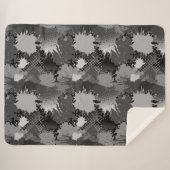 Patroon 2 verf sherpa deken (Voorkant (horizontaal))