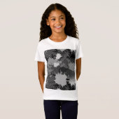 Patroon 2 verf t-shirt (Voorkant volledig)