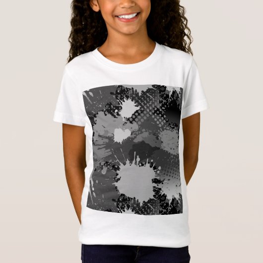 Patroon 2 verf t-shirt (Voorkant)