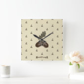 patroon_3_eikel_1 vierkante klok (Huis)