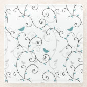 patroon 3 glazen onderzetter (Voorkant)