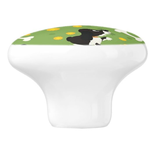 patroon 3 keramische knop (Zijkant)