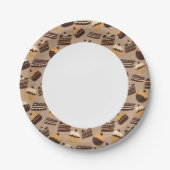 patroon 3 papieren bordje (Voorkant)