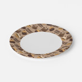 patroon 3 papieren bordje (Gekanteld)