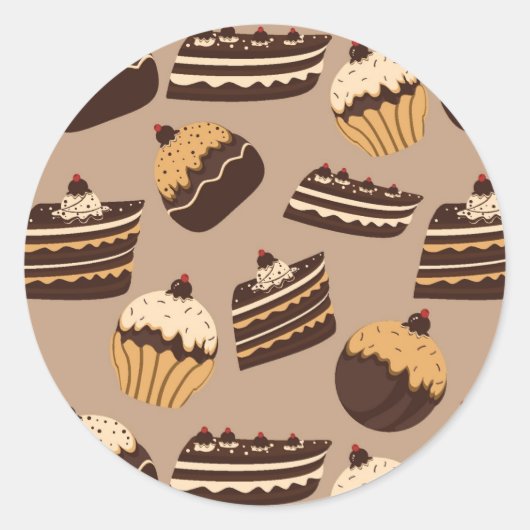 patroon 3 ronde sticker (Voorkant)
