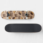 patroon 3 skateboard (Horizontaal)