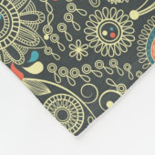 Patroon 3 van Paisley Fleece Deken (Hoek)