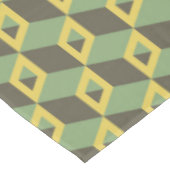 Patroon 3D Illusion Squares Tafelkleed (Gekanteld)