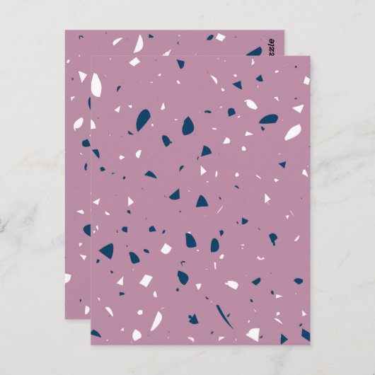 Patroon 4 briefkaart (Voorkant / Achterkant)