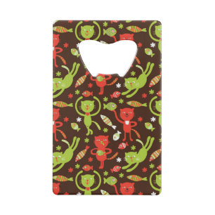 patroon 4 creditkaart flessenopener