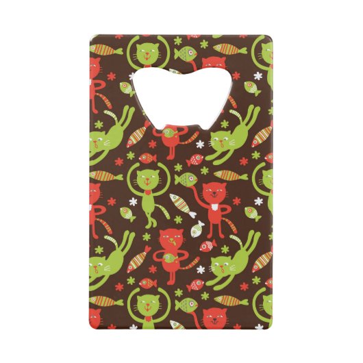 patroon 4 creditkaart flessenopener (Voorkant)