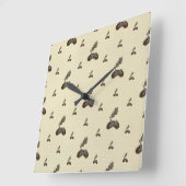 Patroon_4_Eikel_2 Vierkante Klok (Hoek)