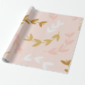 Patroon 4 leest cadeaupapier (Uitgerold)