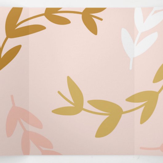 Patroon 4 leest drieluik wenskaart (Binnenkant midden)