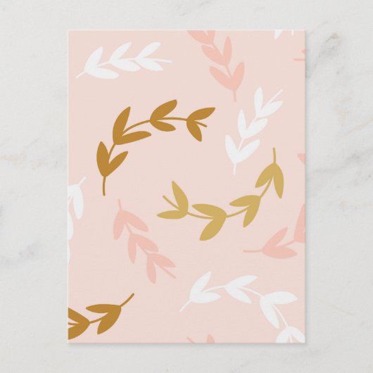 Patroon 4 leest feestdagenkaart (Voorkant)