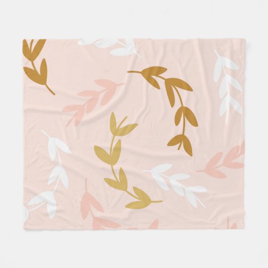 Patroon 4 leest fleece deken (Voorkant (Horizontaal))