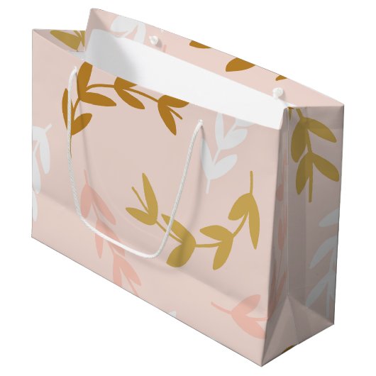 Patroon 4 leest groot cadeauzakje (Voorkant Gekanteld)