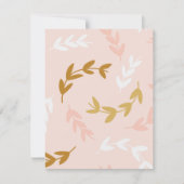 Patroon 4 leest notitiekaartje (Voorkant)