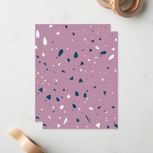 Patroon 4 notitiekaartje (Voorkant / Achterkant in situ)