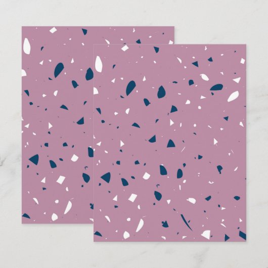 Patroon 4 notitiekaartje (Voorkant / Achterkant)