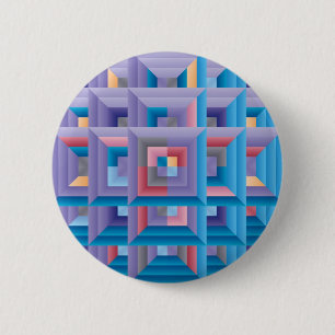 Patroon 4 ronde button 5,7 cm