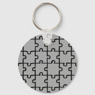 Patroon 4 van de Stukken van de puzzel Sleutelhanger