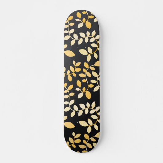 Patroon 5 bladeren persoonlijk skateboard (Voorkant)